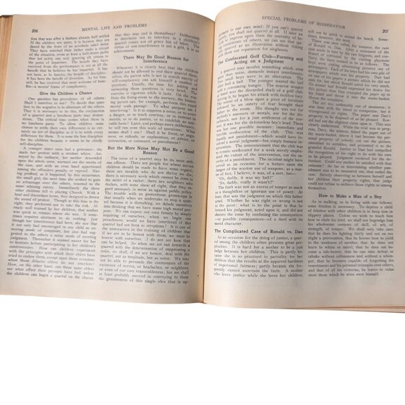 The Child Welfare Manual Set Of 2 Volumes 1915 Handbook For Parents & Teachers - Picture 15 of 16